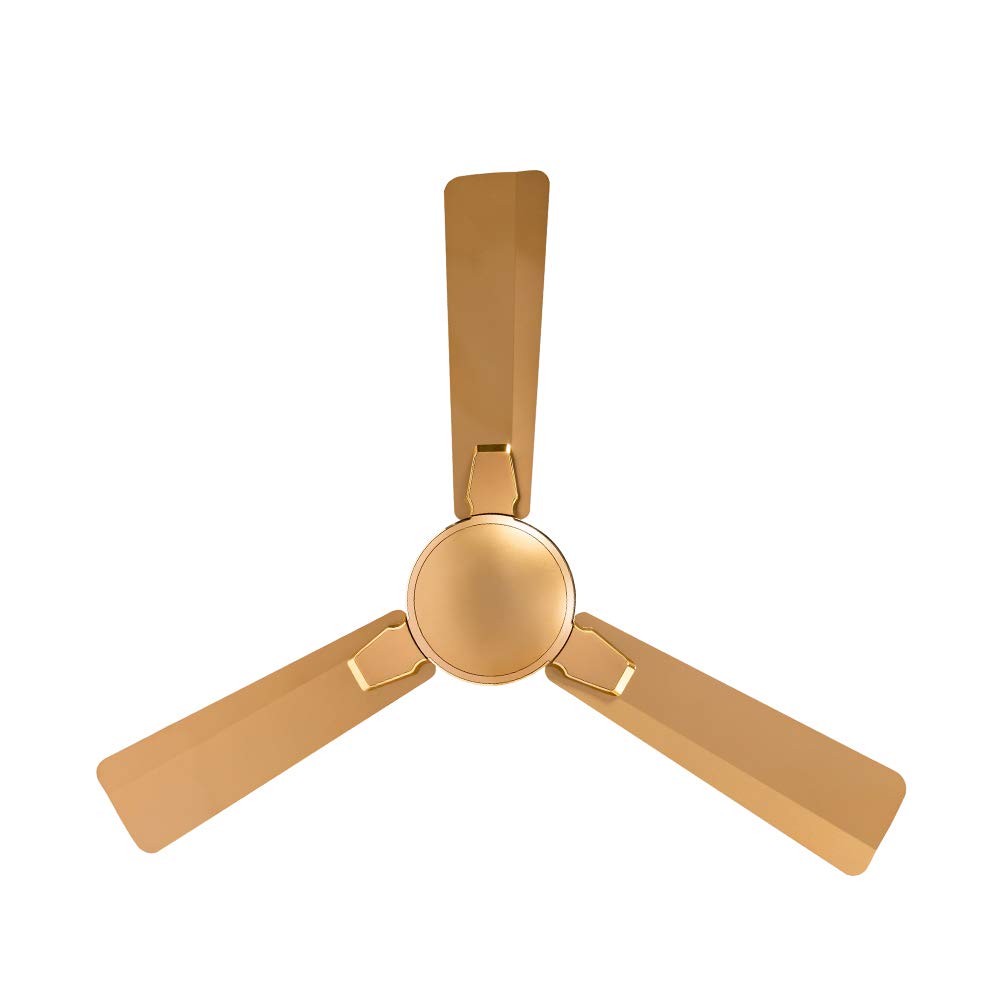 Crompton New Aura Prime 1200 mm (48 inch) High Speed Anti Dust Ceiling Fan with Duratech Technology (Birken Gold)