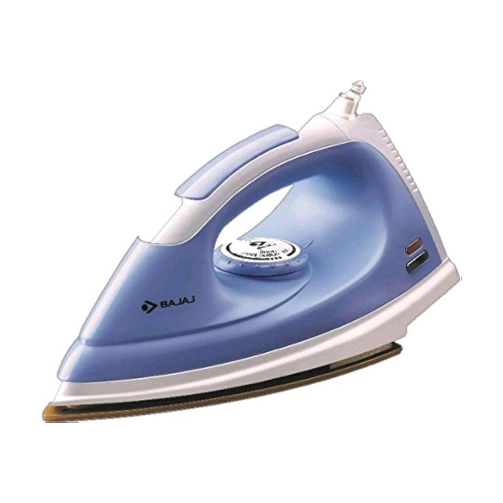 Bajaj Plastic 440303 1000-Watt Dry Iron (White), 1000 Watts