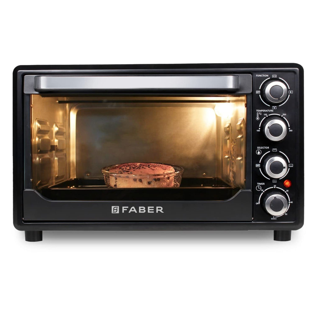 Faber FOTG BK 34 Liter Oven Toaster Grill,Black, 34 liter