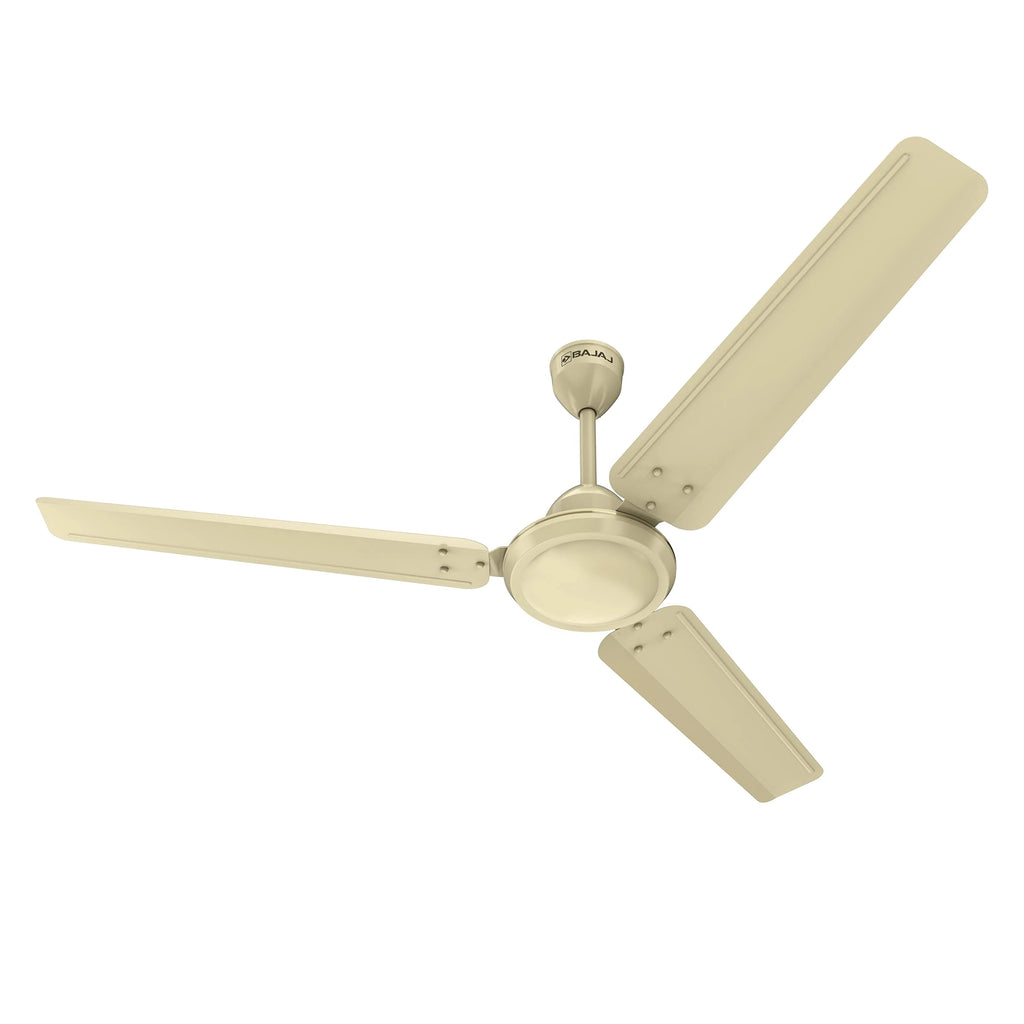 Bajaj Durato 12S1 1200Mm (48") Ceiling Fans For Home |Bee Star Rated Energy Efficient Ceiling Fan|Thermatuff Technology| High Airdelivery & Highspeed 400 Rpm| 3-Yr Warranty Ivory