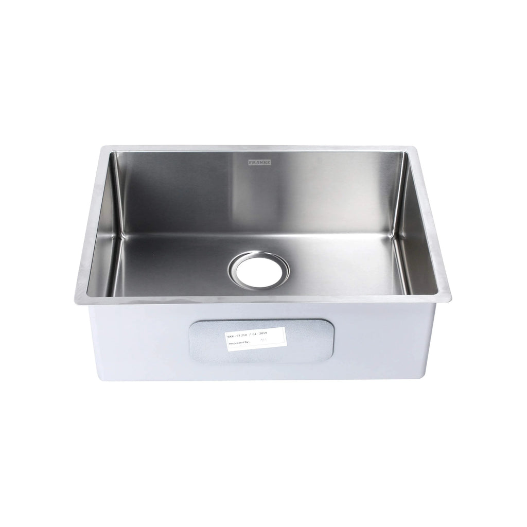 Faber Franke BXX 210/110-46 3 1/2 Kitchen Sink, Silver, Steel Finish