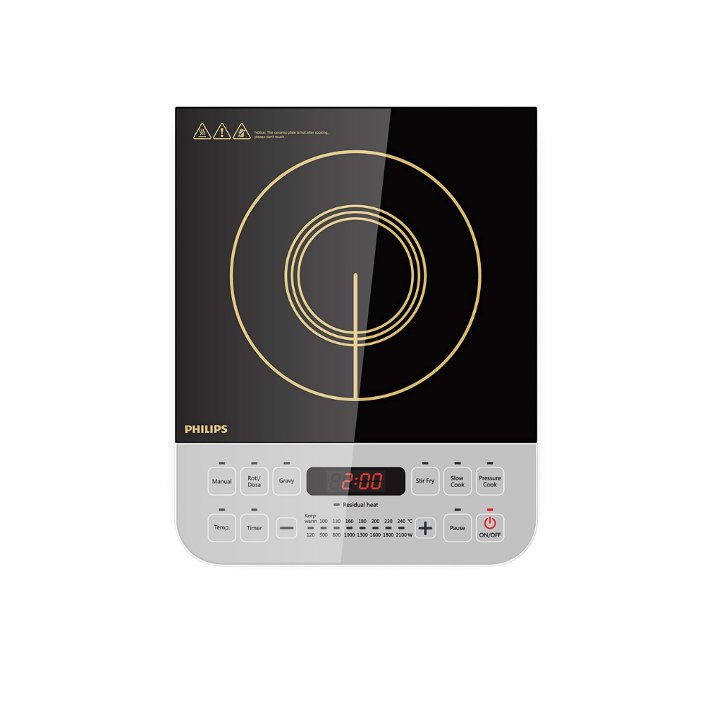 PHILIPS Induction Cooktop (Push Button)